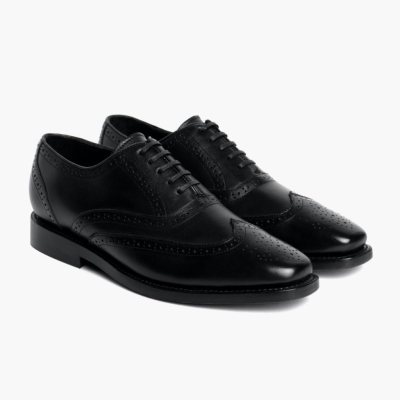 Thursday Boots Aviator Men's Dress Shoes Black | AU5692480