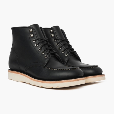 Thursday Boots Diplomat Men's Lace-Up Boots Black | AU8250679