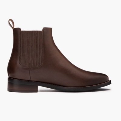 Thursday Boots Dreamer Women's Chelsea Boots Chocolate | AU4126789