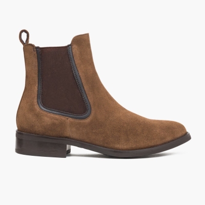 Thursday Boots Duchess Women's Chelsea Boots Brown | AU4780193