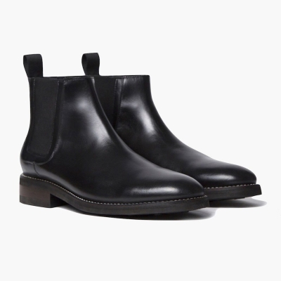 Thursday Boots Duke Men's Chelsea Boots Black | AU7541896