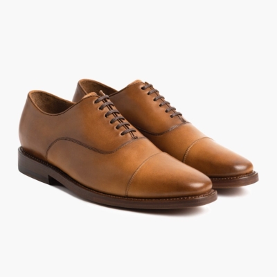 Thursday Boots Executive Men's Dress Shoes Brown | AU5403986