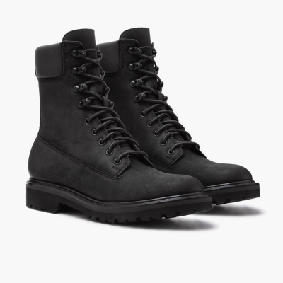 Thursday Boots Explorer Men's Lace-Up Boots Black | AU8025496