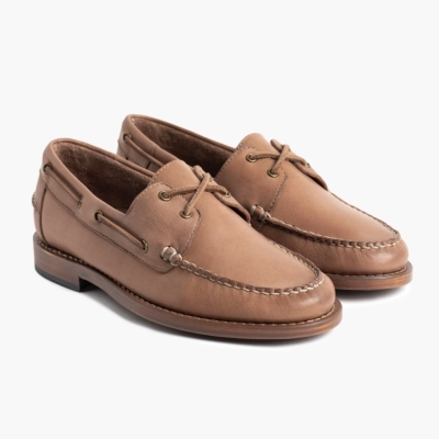 Thursday Boots Handsewn Men's Loafers & Boat Shoes Brown | AU1309425