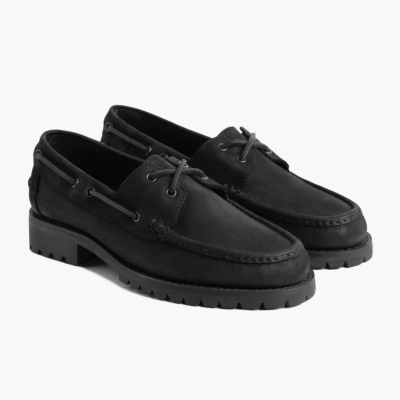 Thursday Boots Handsewn Men's Loafers & Boat Shoes Black | AU6248905