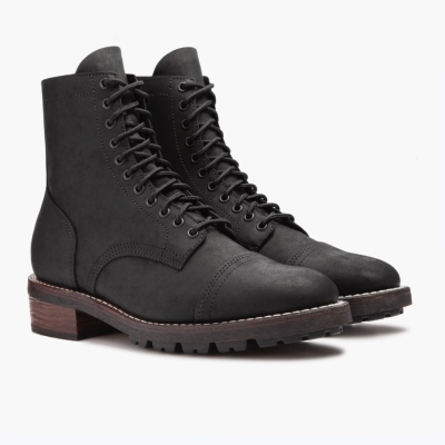 Thursday Boots Logger Men's New Arrivals Black | AU4581923