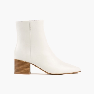 Thursday Boots Luna Women's Booties White | AU2056819