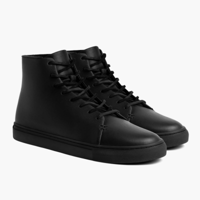 Thursday Boots Premier Men's High Top Sneakers Black | AU4013569