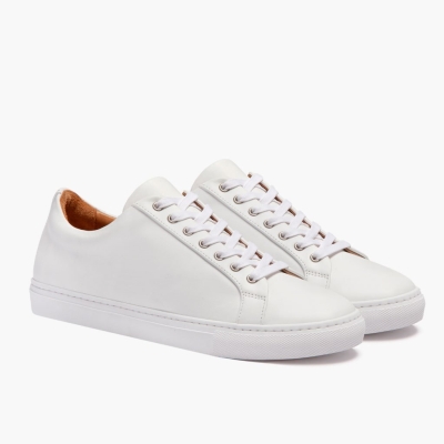 Thursday Boots Premier Men's Low Top Sneakers White | AU4389672