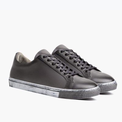 Thursday Boots Premier Men's Low Top Sneakers Grey | AU5417903