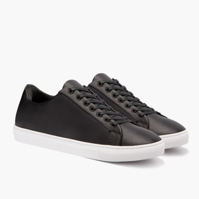 Thursday Boots Premier Men's Low Top Sneakers Black | AU6514839