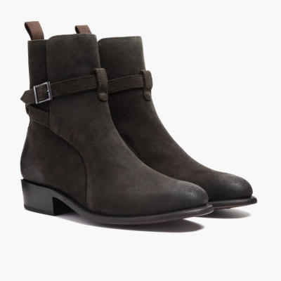 Thursday Boots Rogue Men's Chelsea Boots Olive | AU1945638