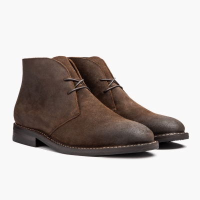 Thursday Boots Scout Men's Chukka Boots Brown | AU7201689