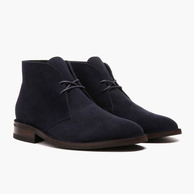 Thursday Boots Scout Men's Chukka Boots Blue | AU7308412