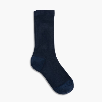 Thursday Boots Sodello Classic Crew Women's Socks Navy | AU6839052