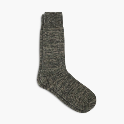 Thursday Boots Sodello Marled Men's Socks Olive | AU1975803