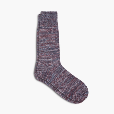 Thursday Boots Sodello Marled Men's Socks Purple | AU3256180