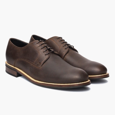 Thursday Boots Statesman Men's Dress Shoes Brown | AU9582071