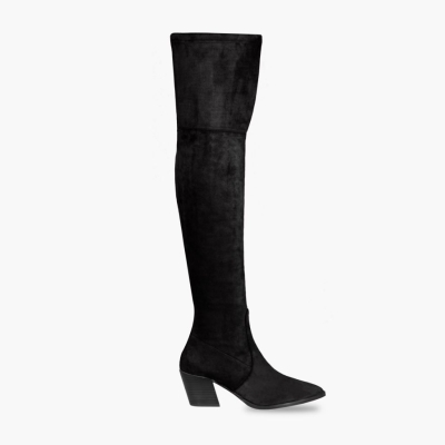 Thursday Boots Tempest Women's High Heel Boots Black | AU2849365