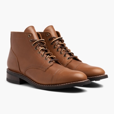 Thursday Boots Vanguard Men's Lace-Up Boots Brown | AU4026517